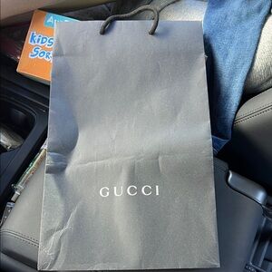 Gucci Black Shopping Bag